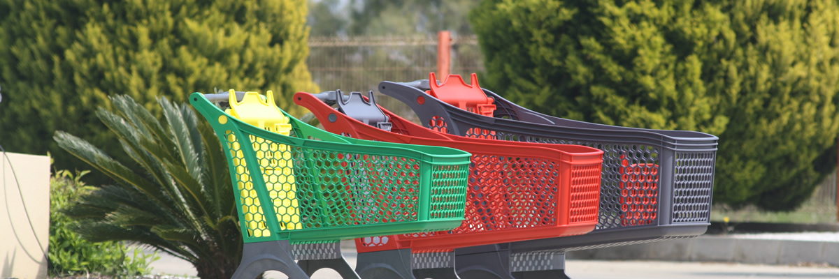 Caddies de supermarché